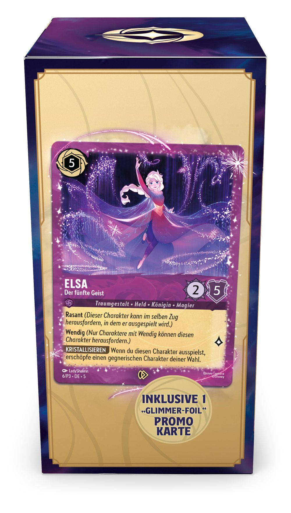 Disney Lorcana: Mythen Elsa Geschenkebox Disney Lorcana: Mythen Elsa Geschenkebox