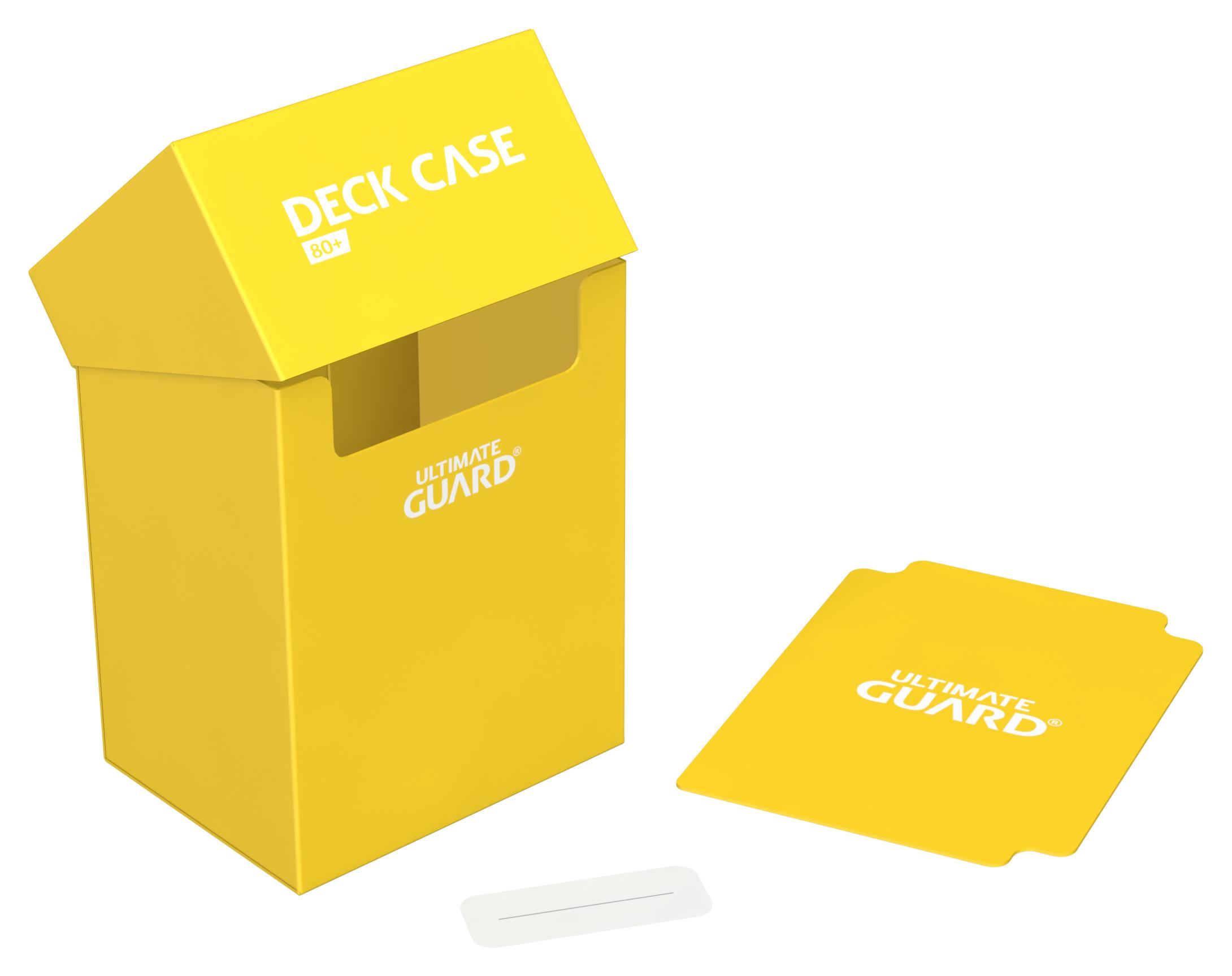 Ultimate Guard Deck Case 80+ Standardgröße Gelb Ultimate Guard Deck Case 80+ Standardgröße Gelb