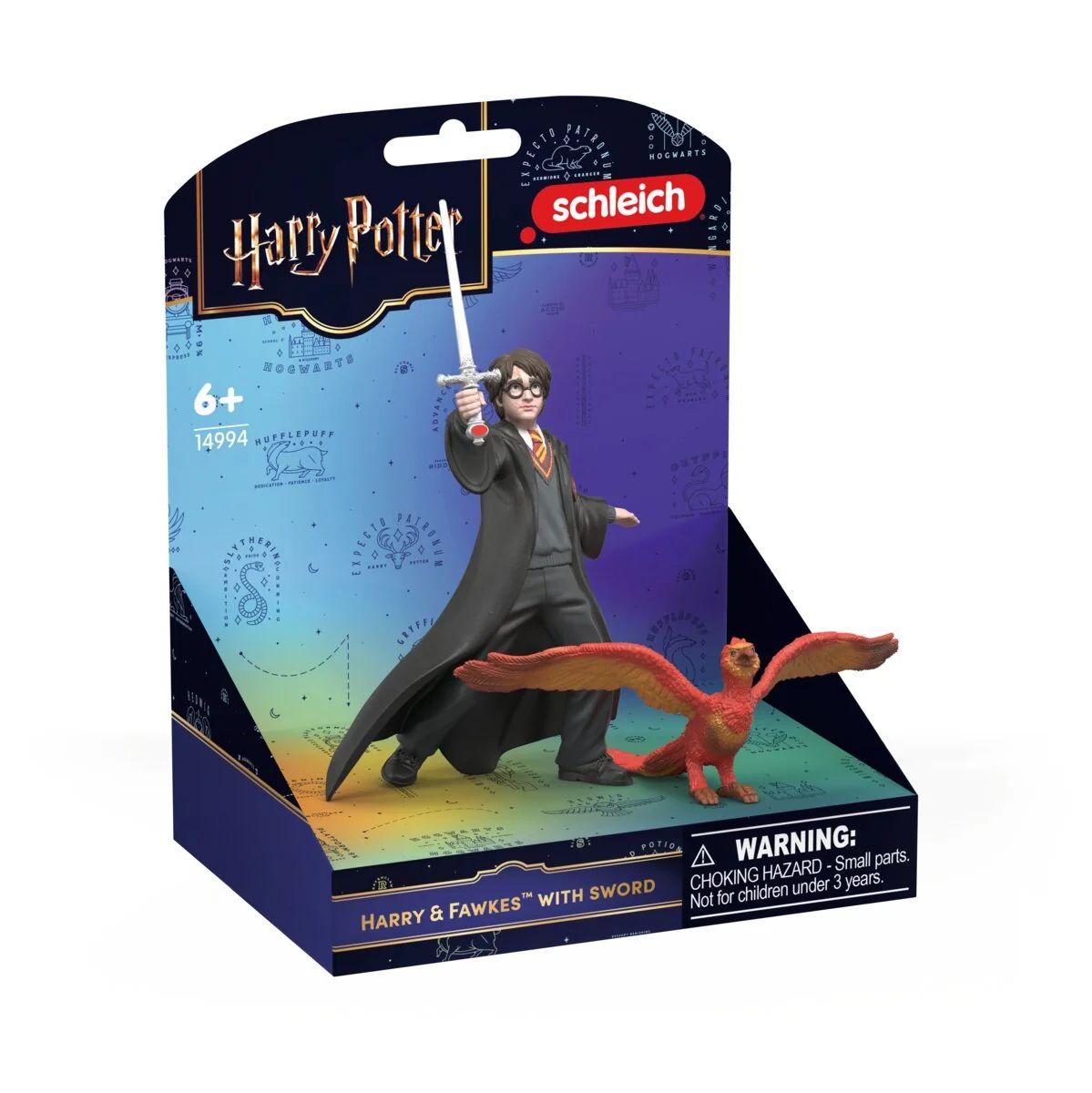schleich Harry Potter Harry & Fawkes mit Schwert