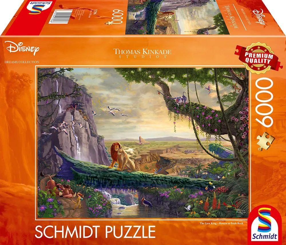 Thomas Kinkade Studios: Disney Dreams Collection - The Lion King, Return to Pride Rock, 6.000 Teile Puzzle