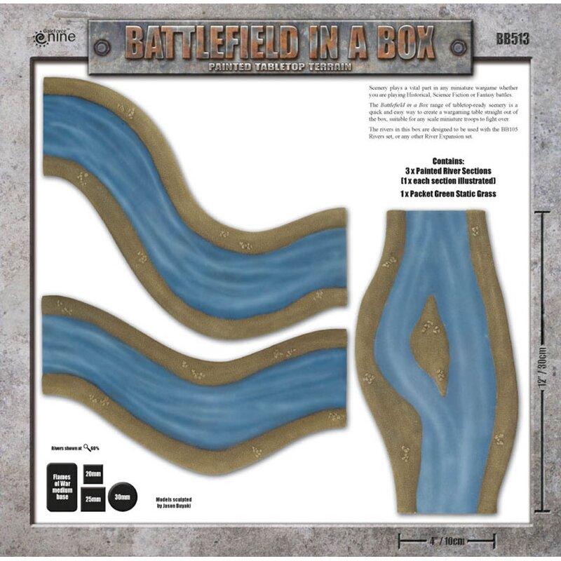 GF9 Battlefield in a Box River Expansion: Island GF9 Battlefield in a Box River Expansion: Island