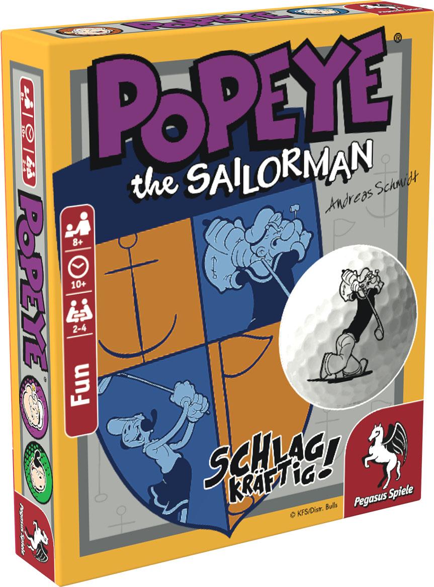 Popeye - Schlagkräftig! (Bierdeckelspiel)