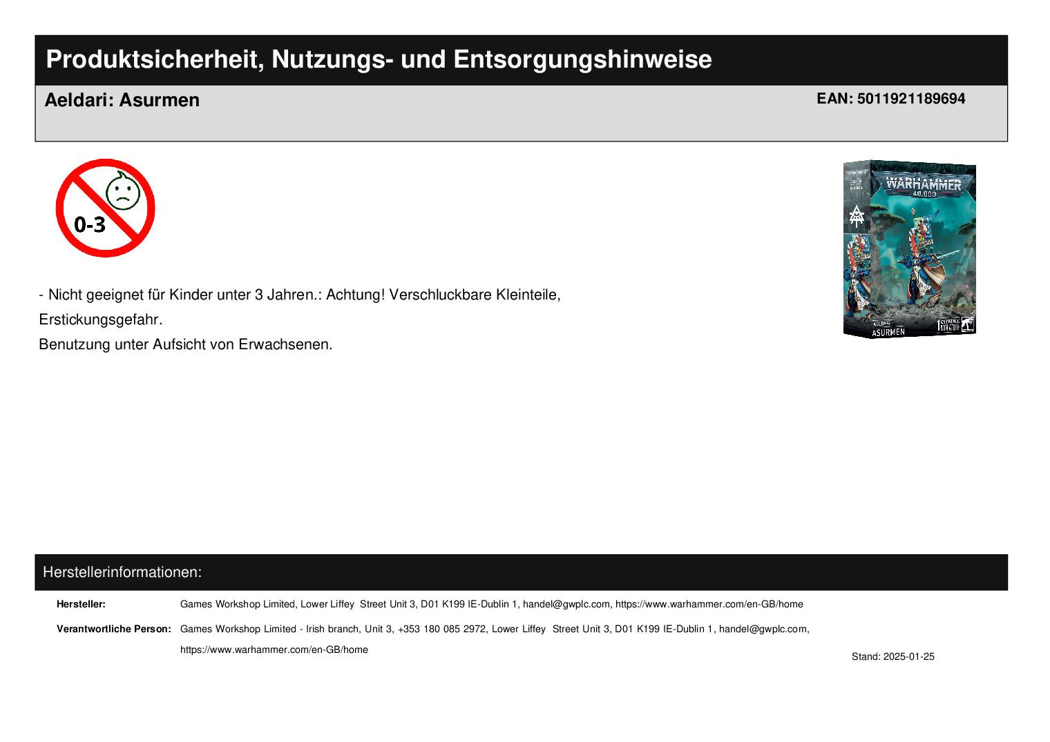 Aeldari: Asurmen Aeldari: Asurmen