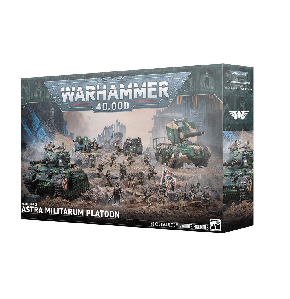Streitmacht eines Zugs des Astra Militarum