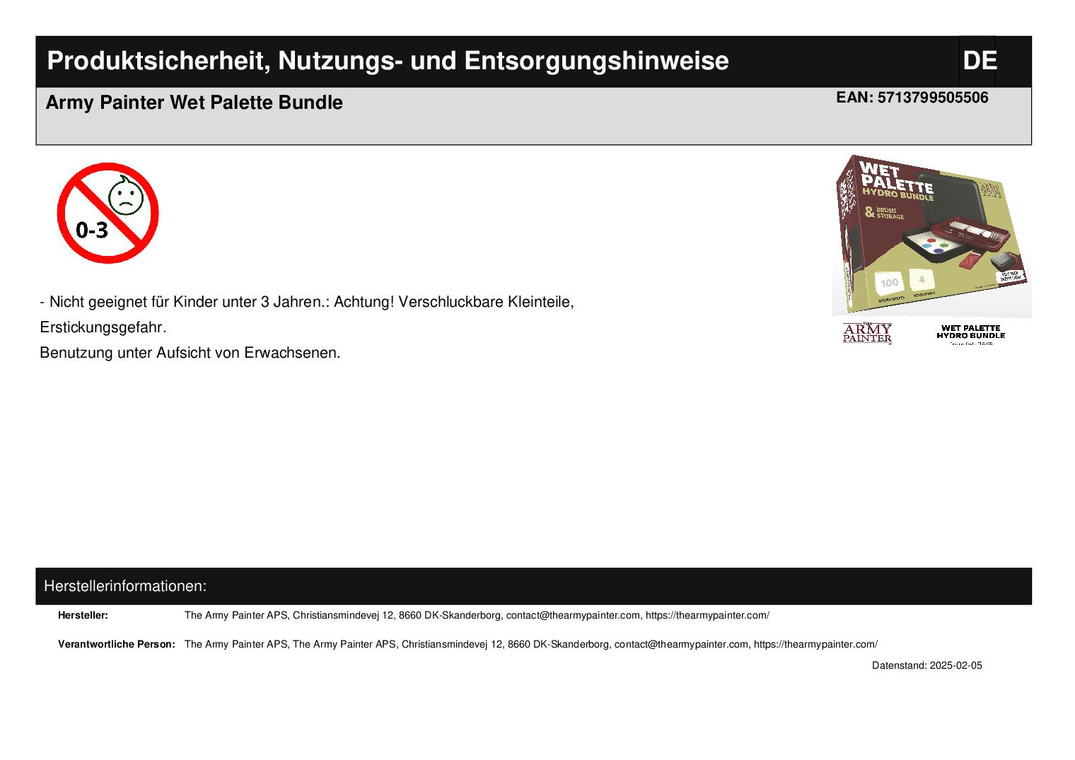 Army Painter Wet Palette Bundle Army Painter Wet Palette Bundle