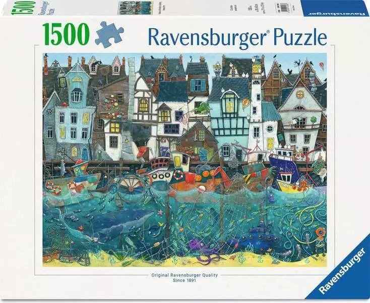 Puzzle 1500 Teile - Wundersamer Hafen Puzzle 1500 Teile - Wundersamer Hafen