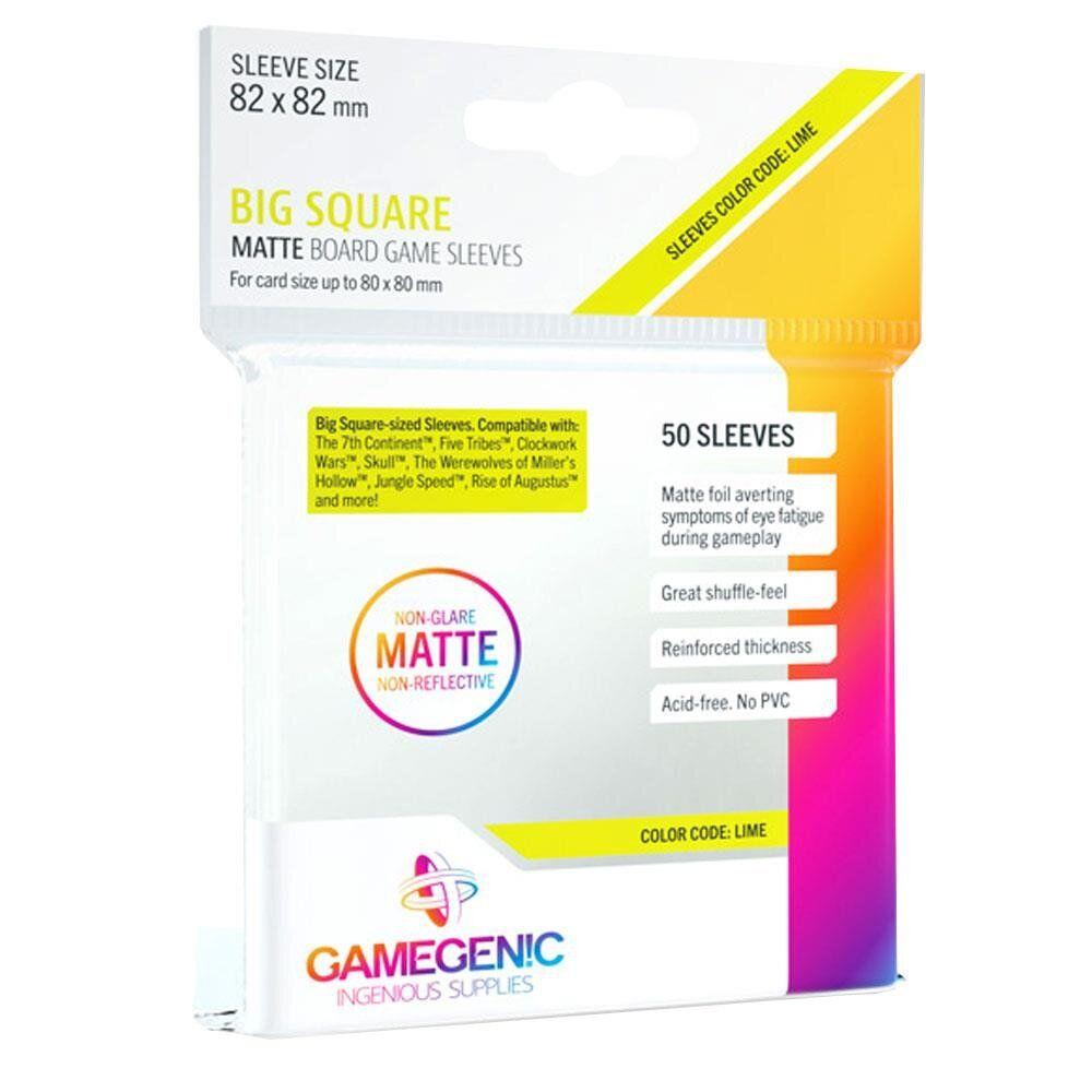Gamegenic Matte Big Square-Sized Sleeves 82 x 82 mm (50)