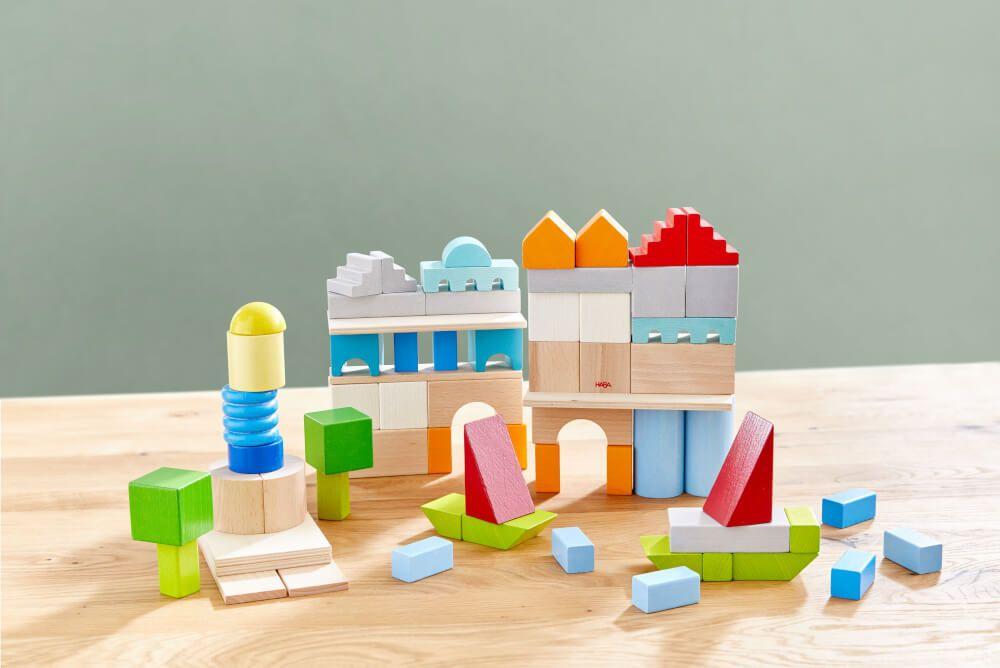 Basisbausteine bunt, Set mittel