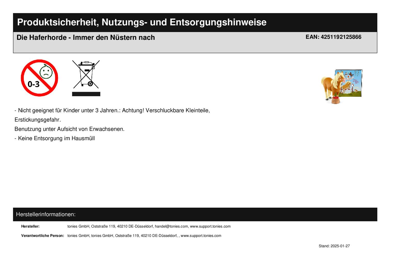 Die Haferhorde - Immer den Nüstern nach