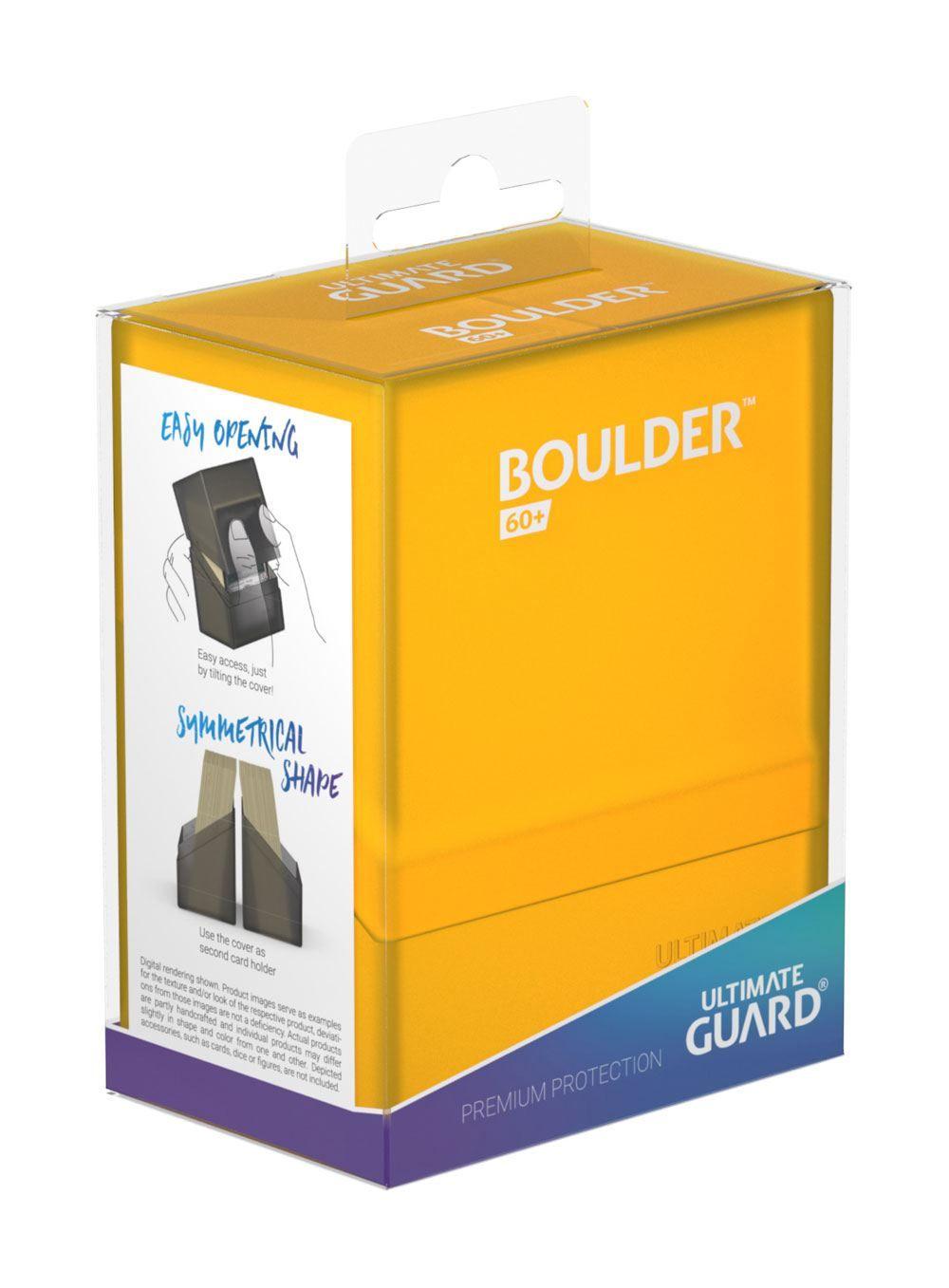 Ultimate Guard Boulder Deck Case 60+ Standardgröße Amber Ultimate Guard Boulder Deck Case 60+ Standardgröße Amber