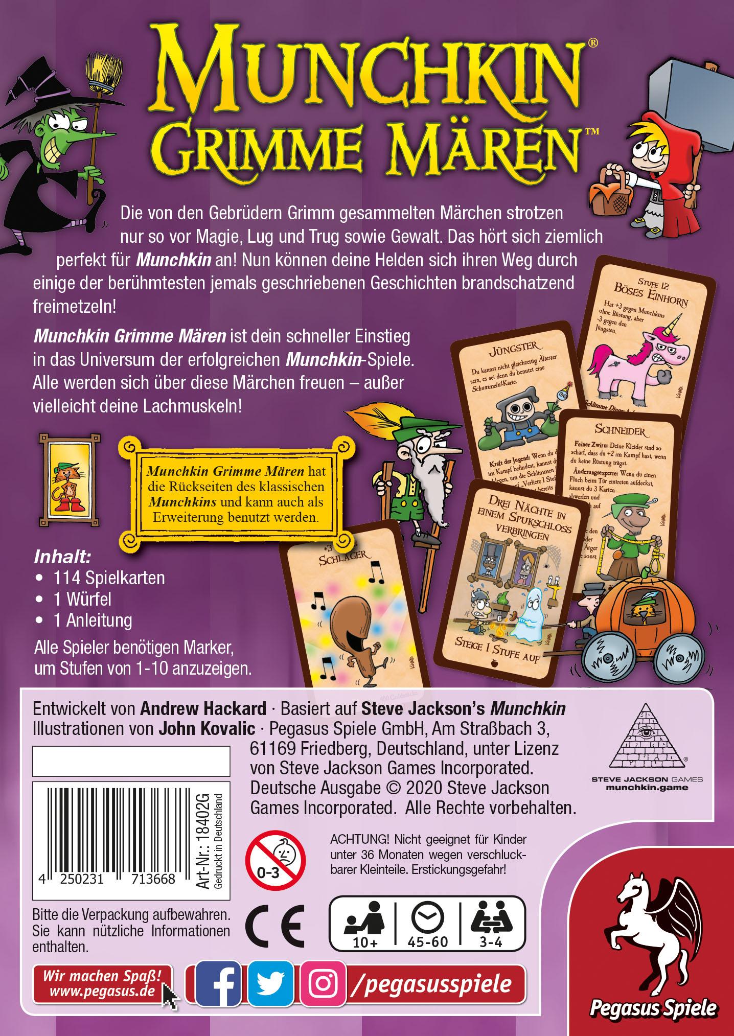 Munchkin: Grimme Mären Munchkin: Grimme Mären
