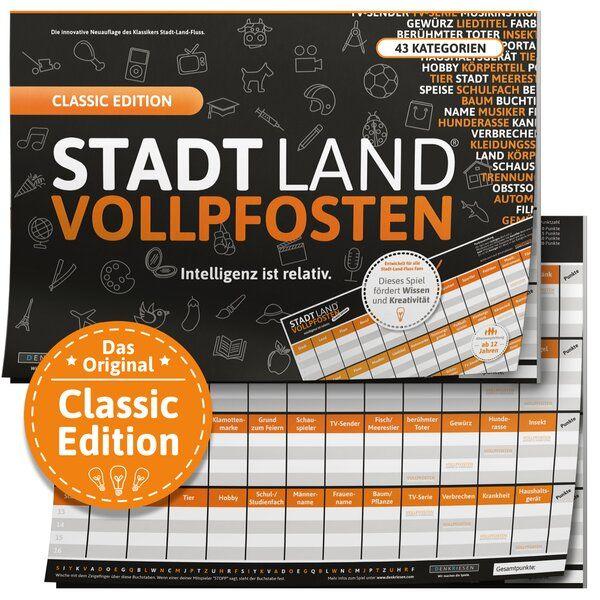 STADT LAND VOLLPFOSTEN - CLASSIC EDITION "Intelligenz ist relativ"