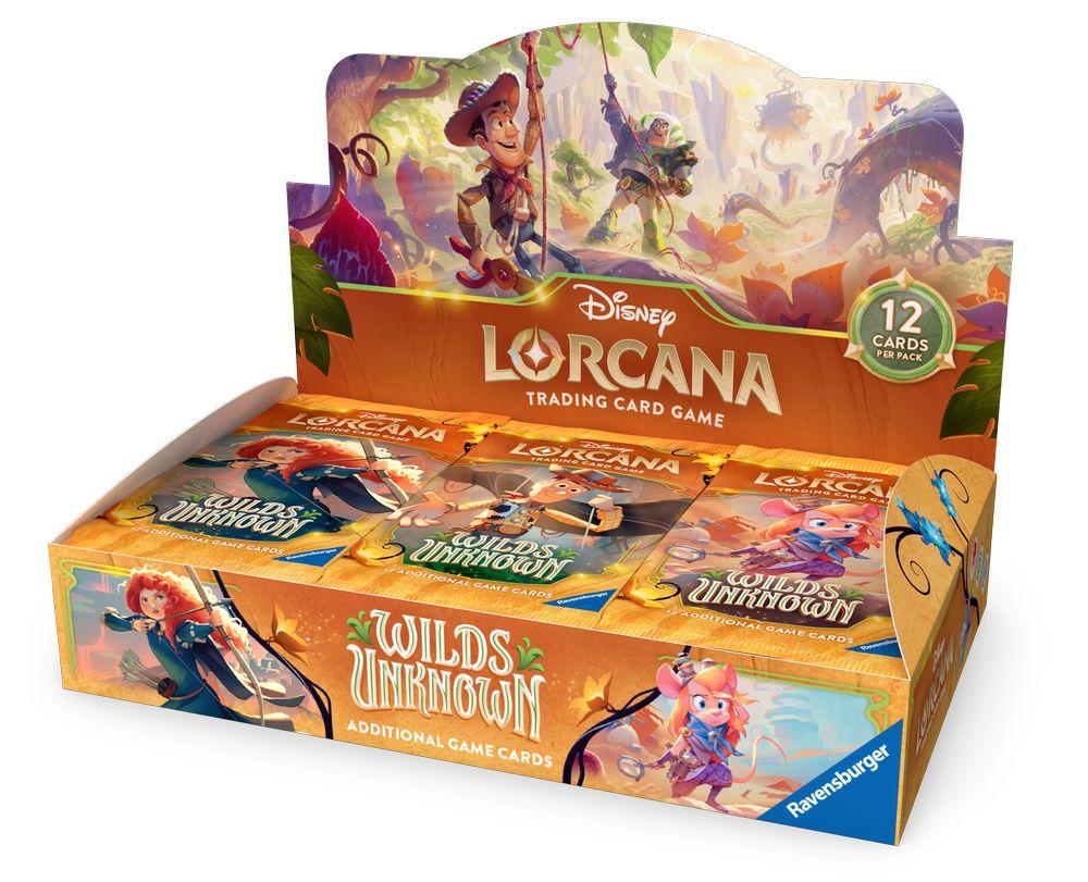 Disney Lorcana: Booster Wilds Unknown Booster Display