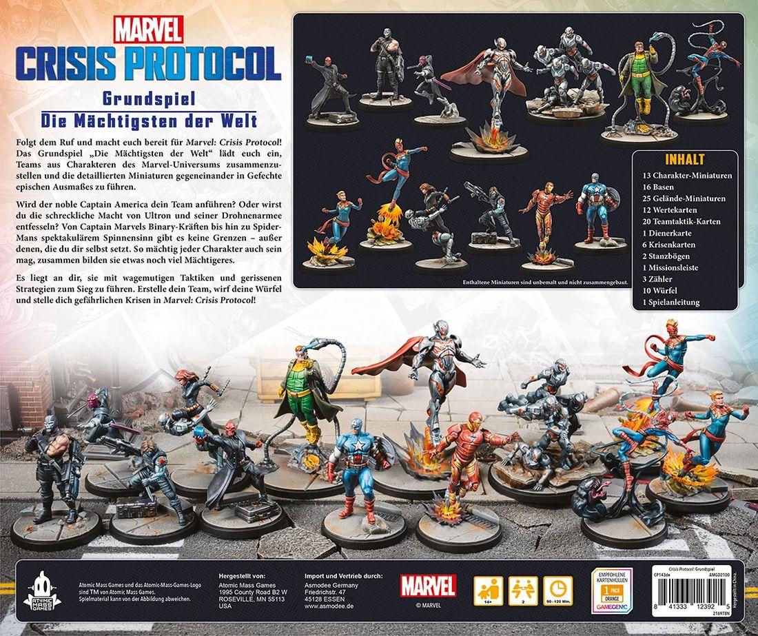 Marvel: Crisis Protocol Grundspiel - Die Mächtigsten der Welt Marvel: Crisis Protocol Grundspiel - Die Mächtigsten der Welt