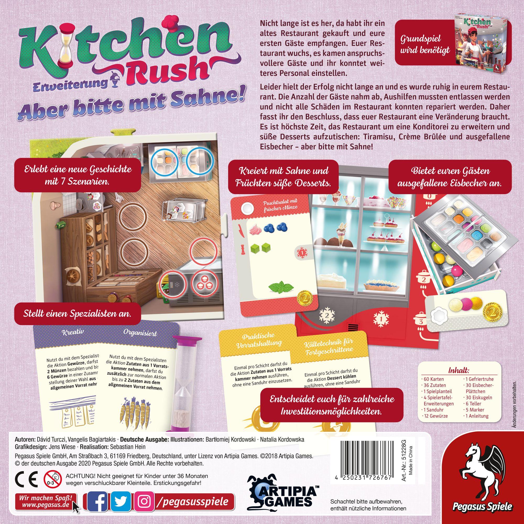 Kitchen Rush: Aber bitte mit Sahne! Kitchen Rush: Aber bitte mit Sahne!
