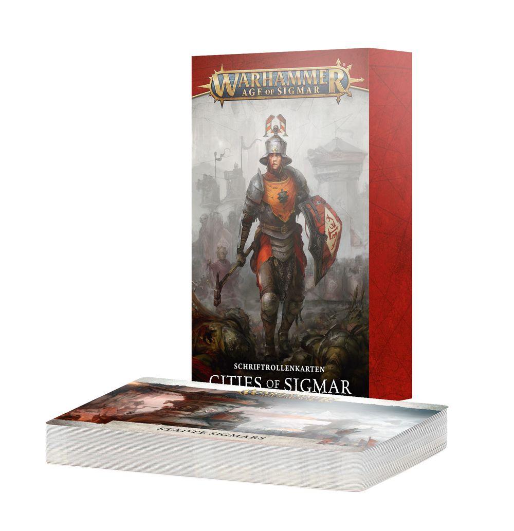 Schriftrollenkarten: Cities Of Sigmar (deutsch)