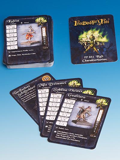 Freebooter's Fate Kult Charakterkarten #2 Freebooter's Fate Kult Charakterkarten #2
