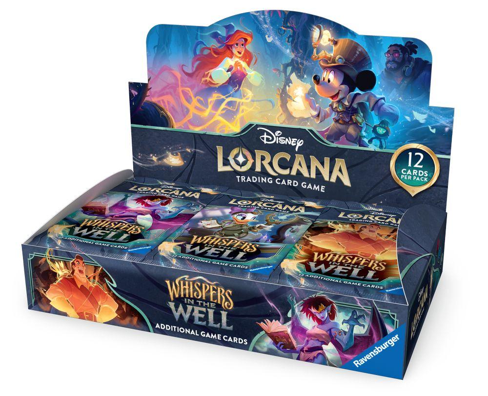 Disney Lorcana: Whispers in the Well Booster Display