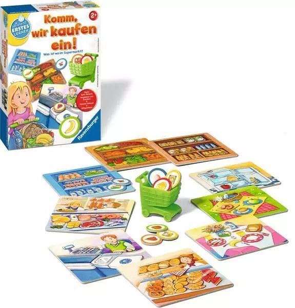 Komm, wir kaufen ein! - Kinderspiel ab 2 Jahren Komm, wir kaufen ein! - Kinderspiel ab 2 Jahren
