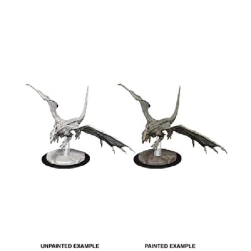 D&D Nolzurs Marvelous Unpainted Minis: Young White Dragon