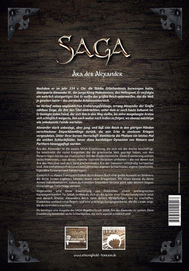 SAGA Ära des Alexander SAGA Ära des Alexander