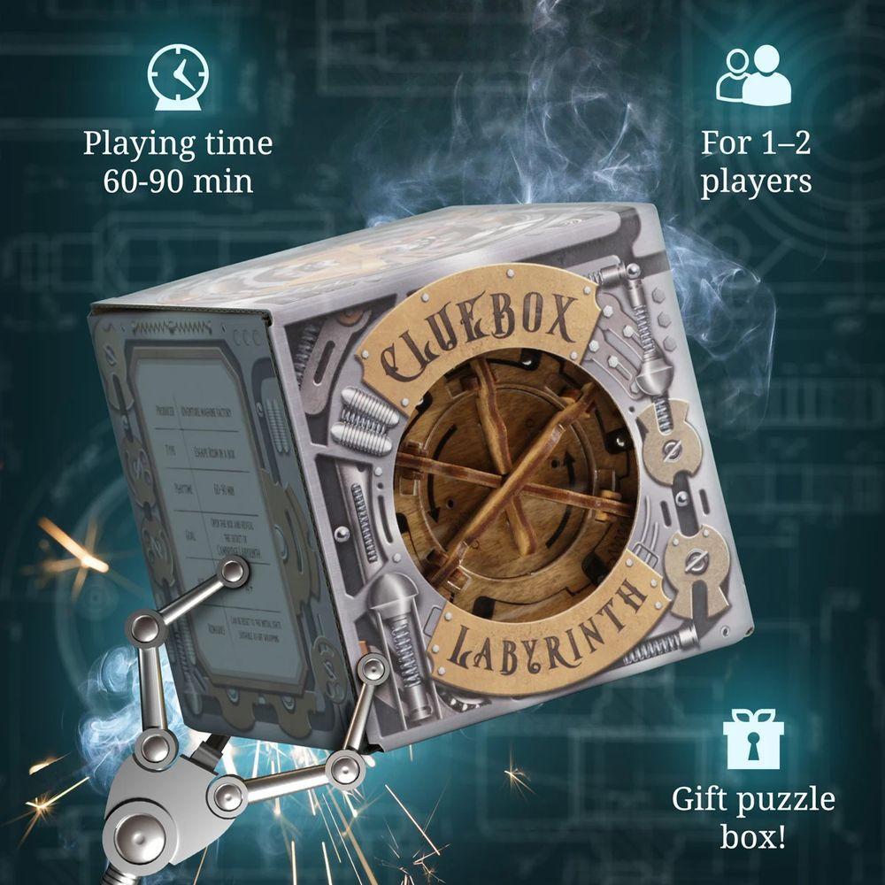 Cluebox - Escape Room in einer Box. Cambridge Labyrinth