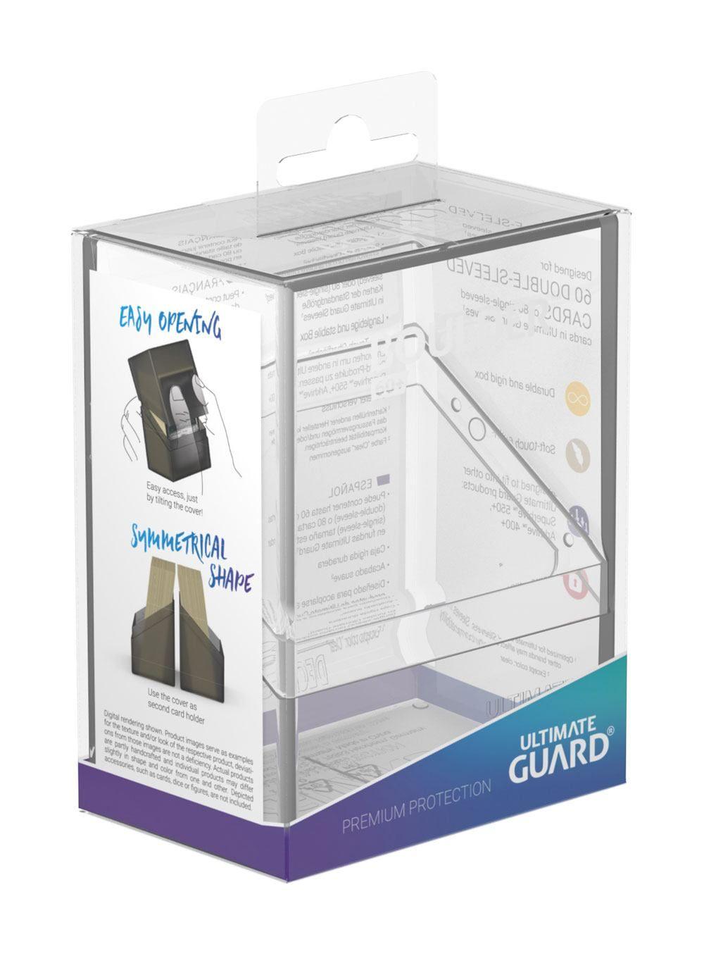 Ultimate Guard Boulder Deck Case 60+ Standardgröße Transparent Ultimate Guard Boulder Deck Case 60+ Standardgröße Transparent