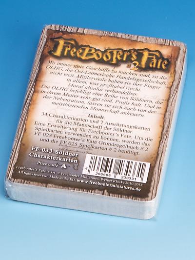 Freebooter's Fate Söldner Charakterkarten #2 Freebooter's Fate Söldner Charakterkarten #2