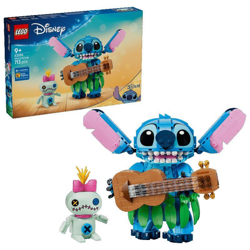 LEGO Disney Lilo & Stitch Classic Stitch und Scrump
