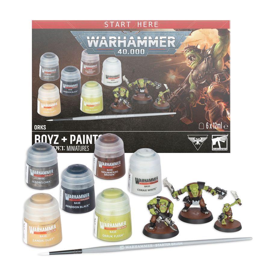 Orks + Paints Ger/Fre/Ita/Dut/Cz/Slv