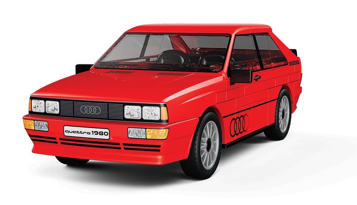 Audi quattro 1980 red