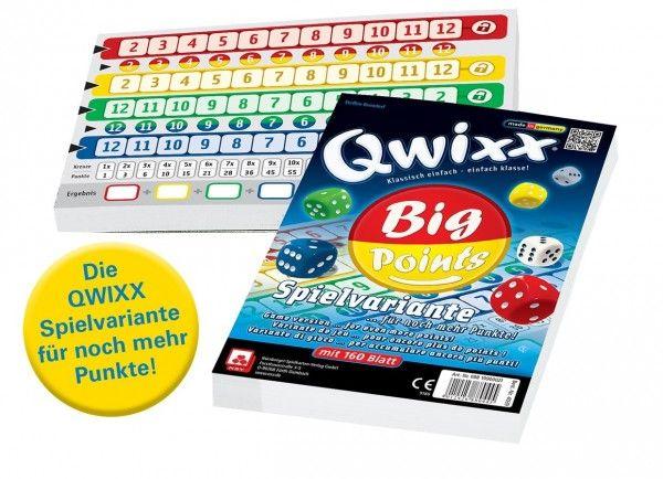 QWIXX - BIG POINTS - Zusatzblöcke (2er)
