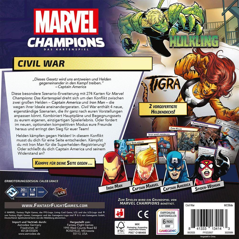 Marvel Champions: Das Kartenspiel - Civil War