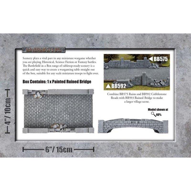 Battlefield in a Box - Wartorn Village - Ruined Bridge Battlefield in a Box - Wartorn Village - Ruined Bridge