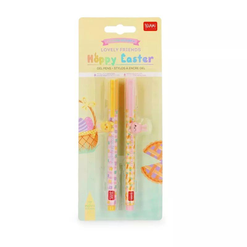Legami Gelstift - Lovely Friends - Hoppy Easter - Set of 2