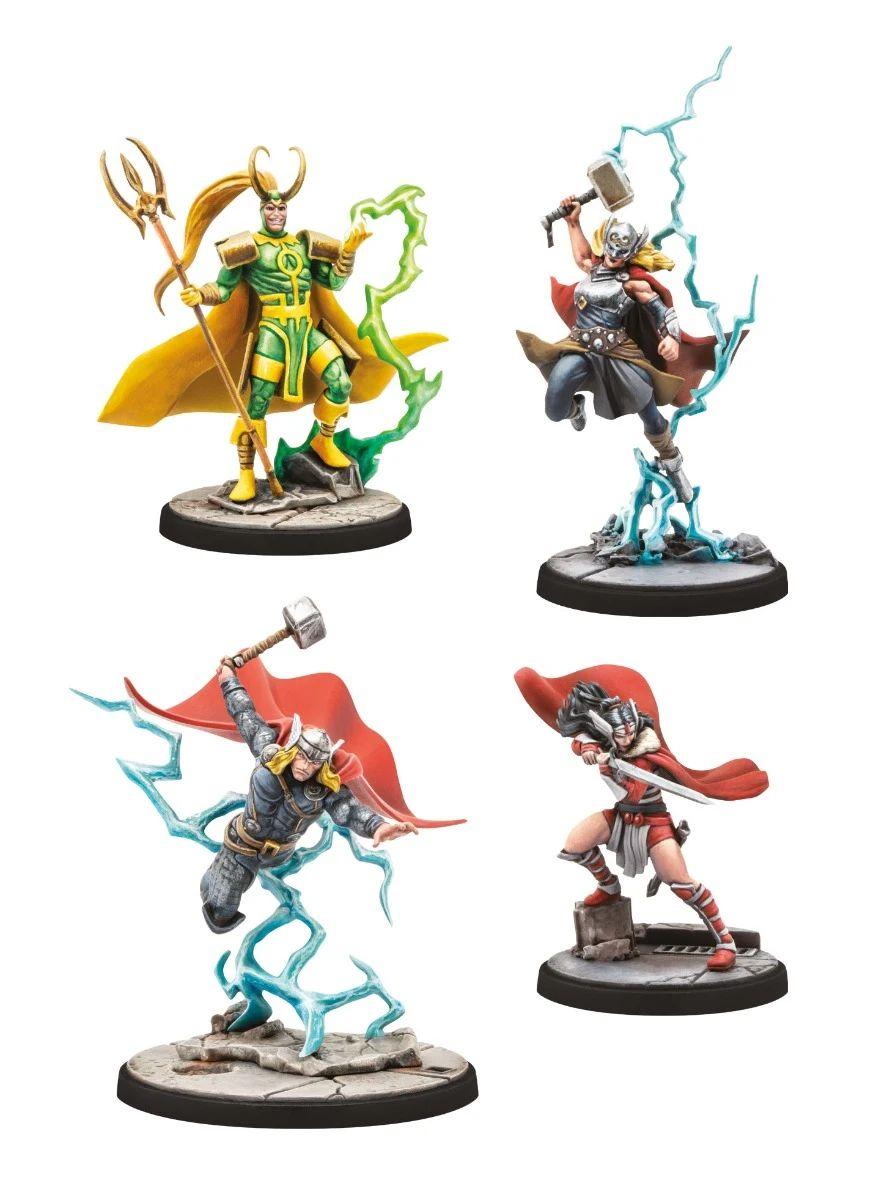 Marvel: Crisis Protocol - Mighty Thor, Lady Sif, Thor, Hero of Midgard & Loki, Prince of Lies Marvel: Crisis Protocol - Mighty Thor, Lady Sif, Thor, Hero of Midgard & Loki, Prince of Lies