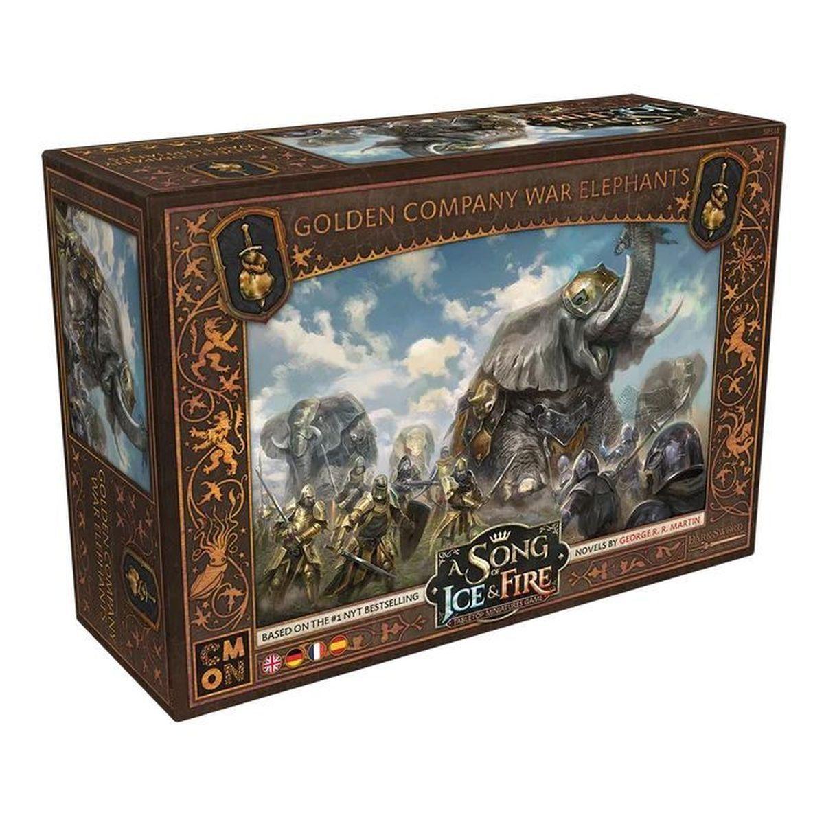 A Song of Ice & Fire - Golden Company War Elephants (Kriegselefanten der Goldenen Kompanie)