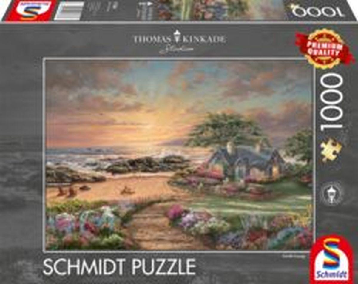 Thomas Kinkade Studios: Seaside Cottage, 1.000 Teile Puzzle *B-Ware*