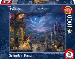 Puzzle:  Disney, Die Schöne und das Biest, Tanz im Mondlicht  (1000 Teile)