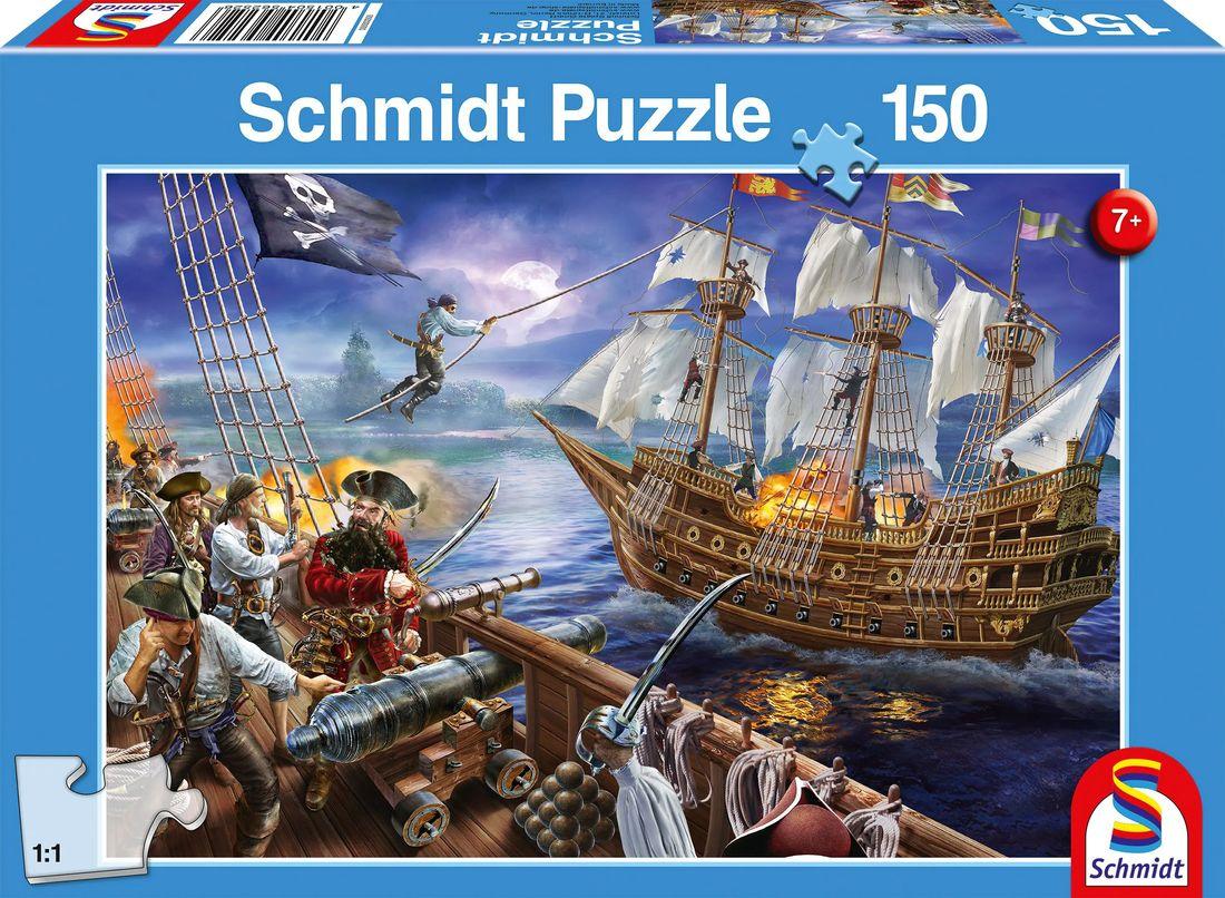 Puzzle: Abenteuer mit den Piraten  (150 Teile)