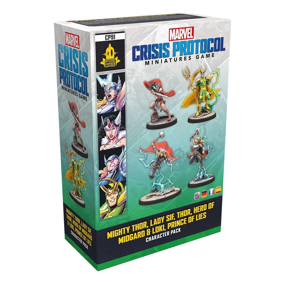 Marvel: Crisis Protocol - Mighty Thor, Lady Sif, Thor, Hero of Midgard & Loki, Prince of Lies Marvel: Crisis Protocol - Mighty Thor, Lady Sif, Thor, Hero of Midgard & Loki, Prince of Lies