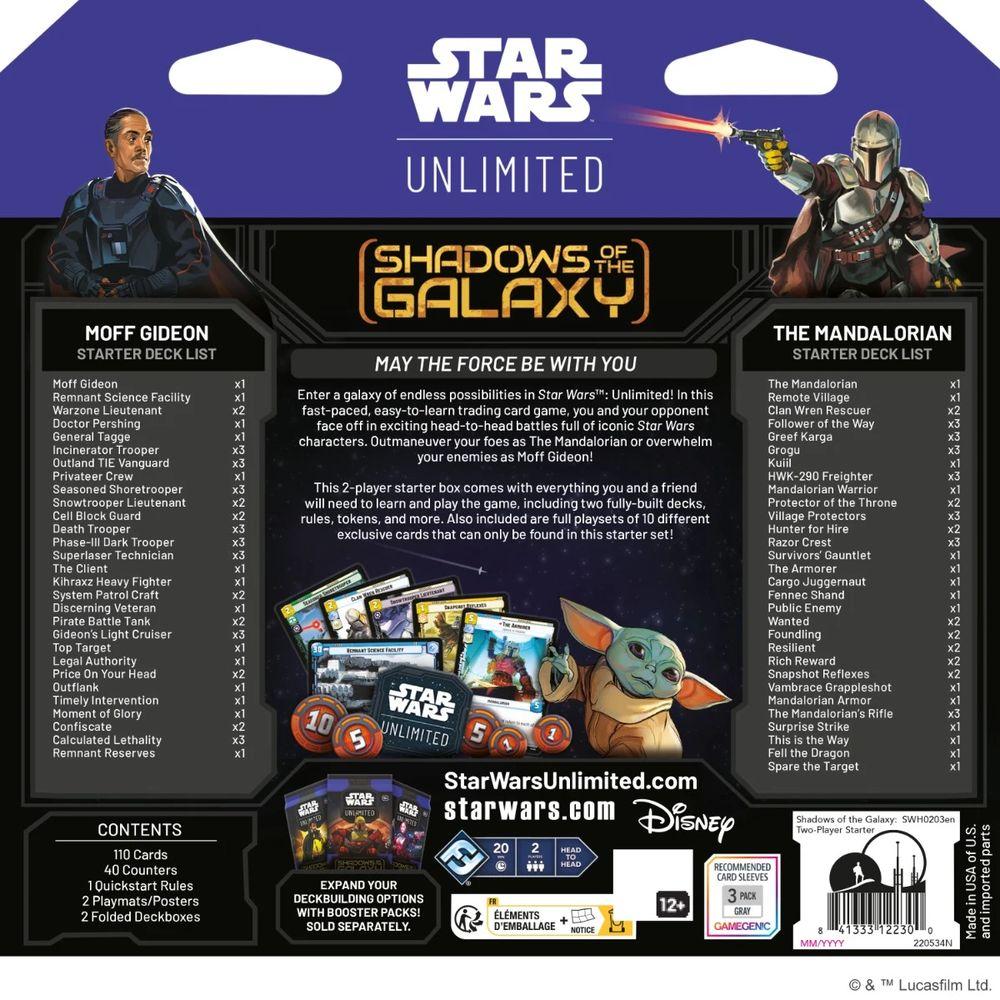 Star Wars: Unlimited - Shadows of the Galaxy (Two-Player-Starter)