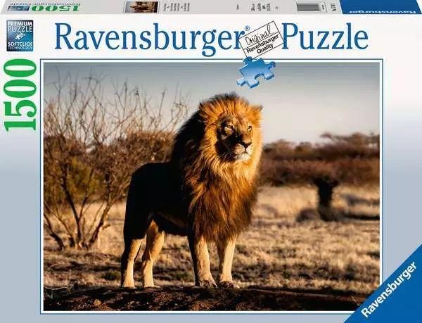 Puzzle: Der Löwe. Der König der Tiere (1500 Teile)