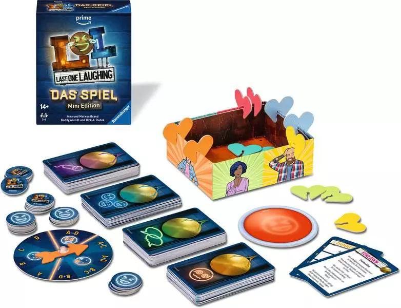 Last one Laughing - Das Spiel Mini Edition - Kartenspiel ab 14 Jahren