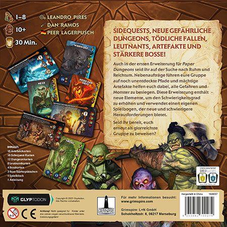 Paper Dungeons - Side Quest Erweiterung