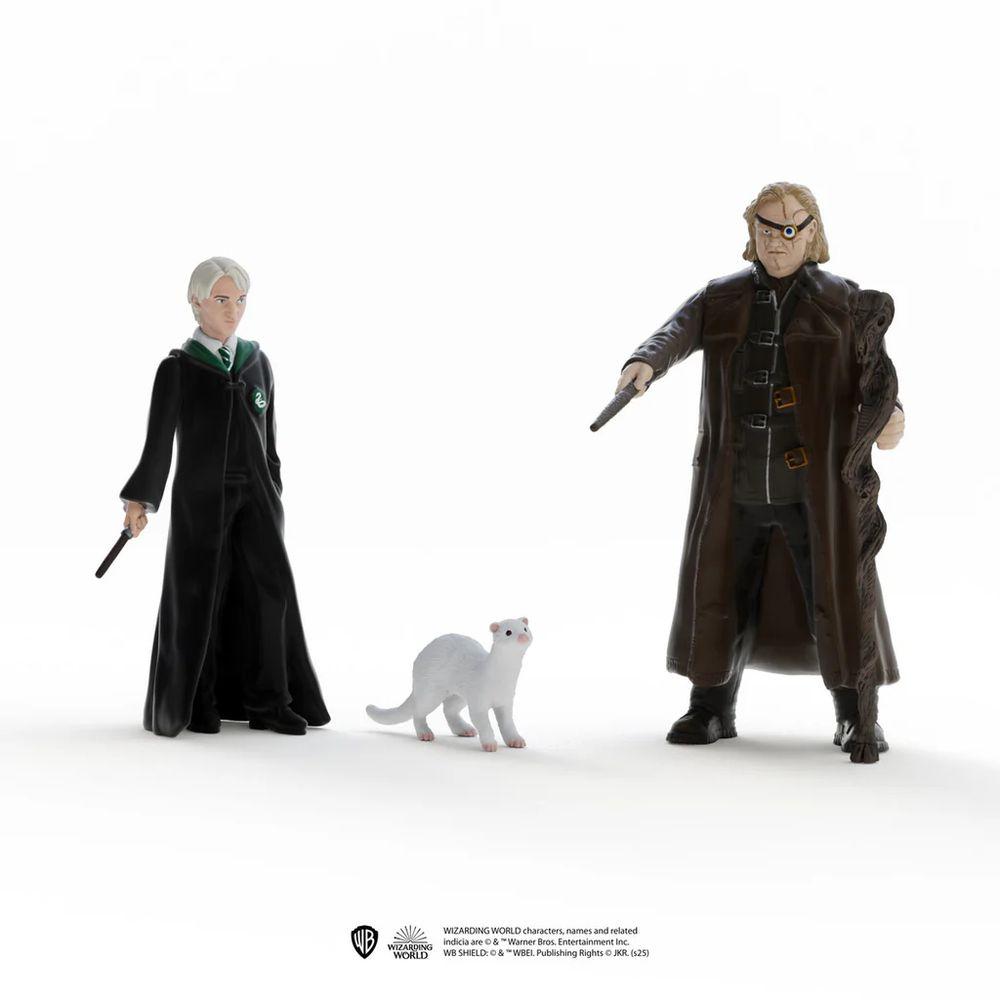 schleich Wizarding World Harry Potter Mad Eye Moody & Draco Malfoy mit Frettchen schleich Wizarding World Harry Potter Mad Eye Moody & Draco Malfoy mit Frettchen