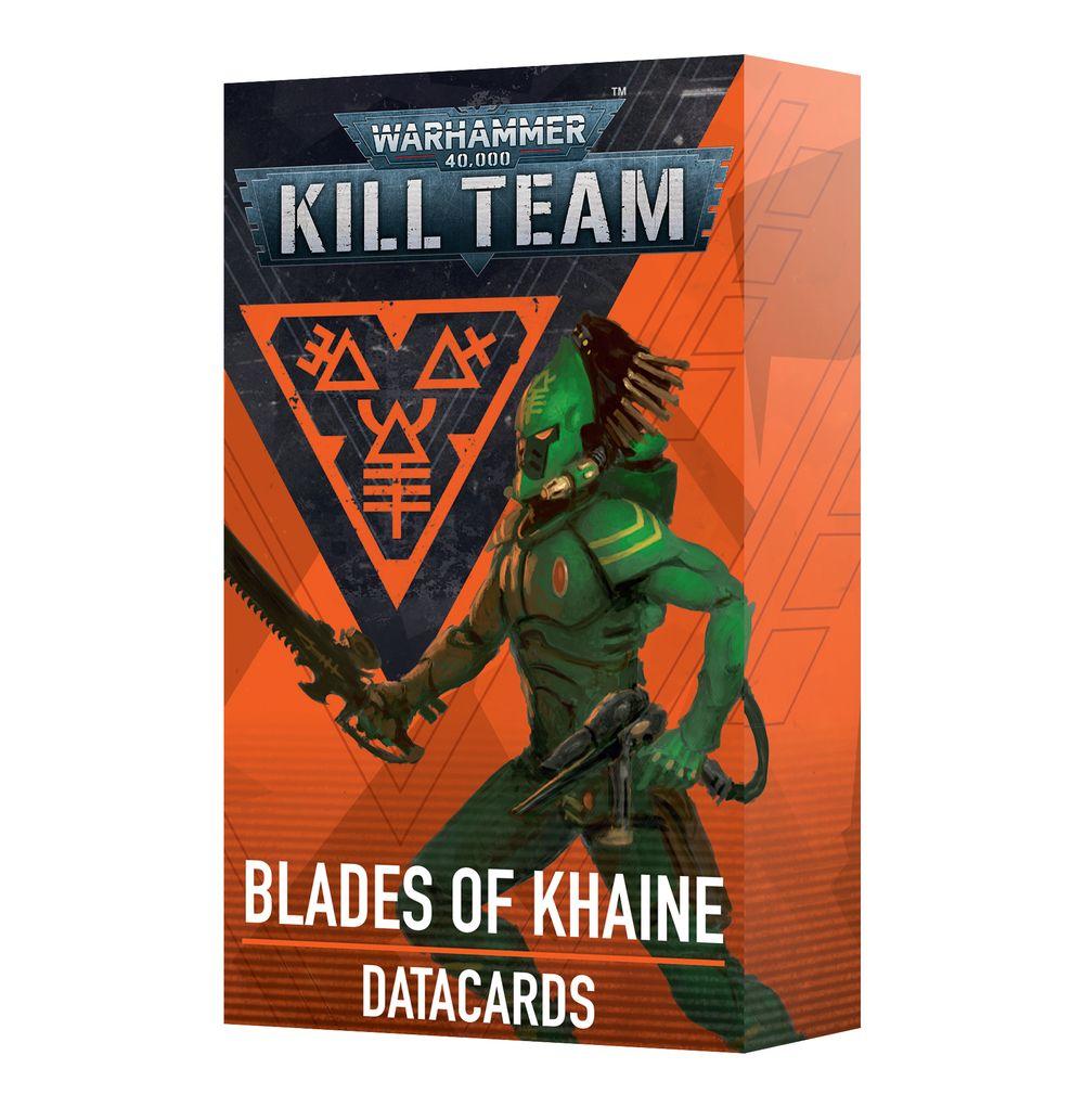 Kill Team: Datacards: Blades Of Khaine englisch