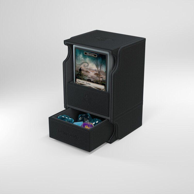 Gamegenic Deckbox Watchtower Convertible 100+ Black Gamegenic Deckbox Watchtower Convertible 100+ Black