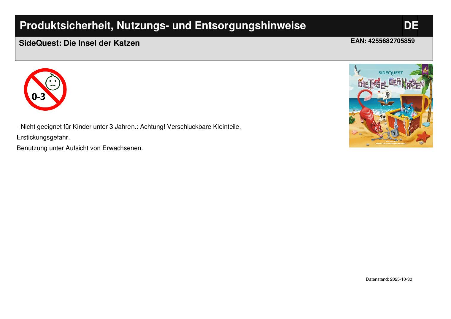 SideQuest: Die Insel der Katzen SideQuest: Die Insel der Katzen