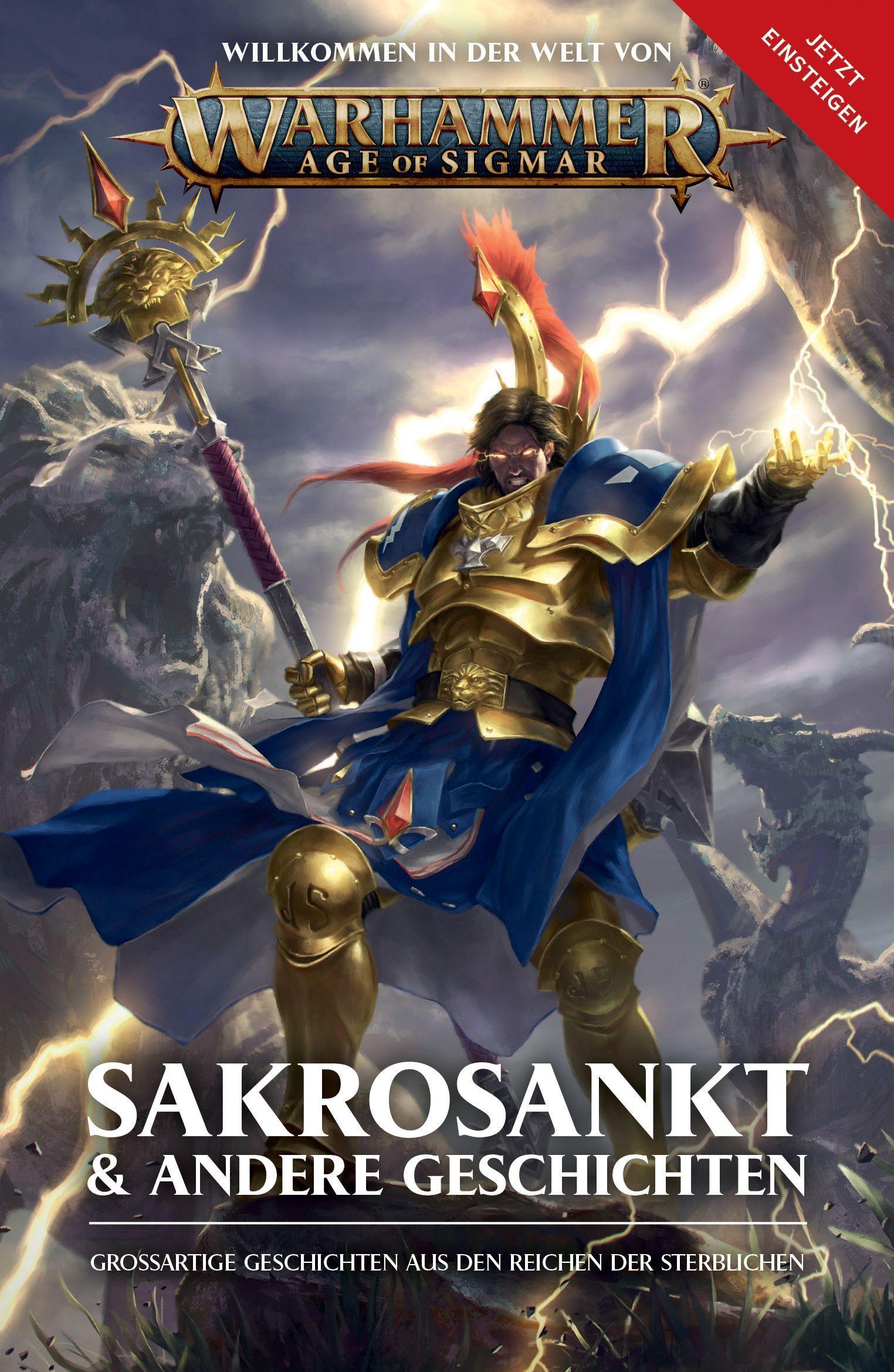 Warhammer AoS Roman Sakrosankt & andere Geschichten ALT